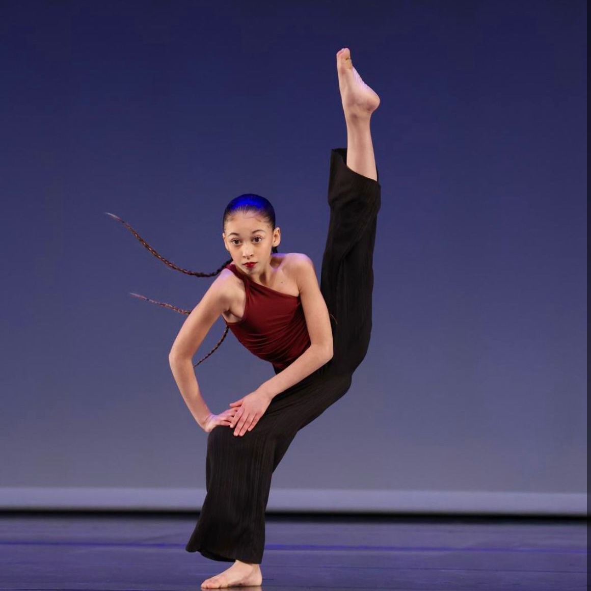 Lina Messaoudene en concours