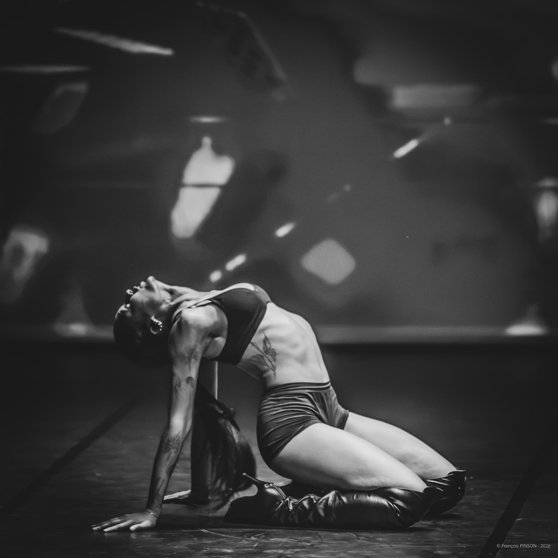 Danseurs Krisaor sur scène lors du spectacle 2026 — photo François Pinson